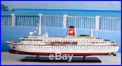 MS Deutschland Handcrafted Cruise Ship Model ready for Display