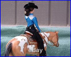 Made by HAR Rider Doll for Traditional Western Model Horse Mint Free shipping