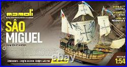 Mamoli MV21 Sao Miguel Caracca Atlantica Model Ship Kit Scale 1/54