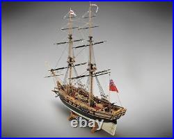 Mamoli MV59 HMS Swift Wood Plank-On-Frame Ship Model Kit Scale 1/70