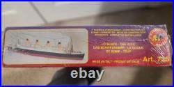 Mantua RMS Titanic Wooden 1200 Scale Model Ship Kit Art. 725 NOS
