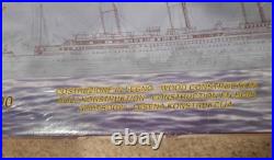 Mantua RMS Titanic Wooden 1200 Scale Model Ship Kit Art. 725 NOS