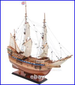 Mayflower 1620 Wooden Tall Ship Model 30 Plymouth Pilgrim's Historic Built Boat