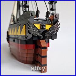 Medieval Ship Model for Pirates Theme Series Building Toys Set 1380 Pieces MOC