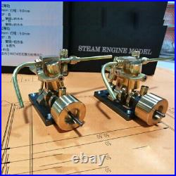 Mini Inline Double Cylinder Steam Engine for Ship Model