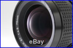 Mint Pentax PENTAX SMC P 67 75mm f/4.5 Late Model Lens For 6x7 Free Ship #1268