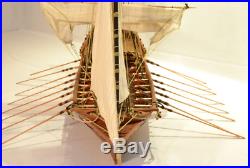 Misticque 1750 model ship wood boat kit DIY for adults best gift NEW