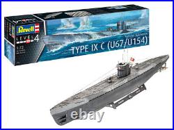 Model Ship For Mount Model Assembly Kit Revell German Submarine Scale 172