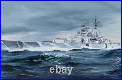 Model Ship For War For Building Model Kit Of Mount Bismark Scale 13 50