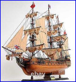 Model Ship HMS Surprise Handmade Wooden Model Fully Assembled New