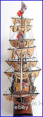 Model Ship HMS Surprise Handmade Wooden Model Fully Assembled New