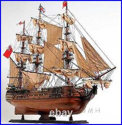 Model Ship HMS Surprise Handmade Wooden Model Fully Assembled New