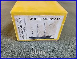 Model Shipways #2004 Extreme Clipper Ship Young America -1853 Solid Wooden Hull