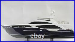 Model boat Princess 30M Blue Model Yacht 3' quality hand made