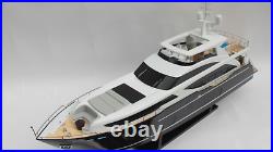 Model boat Princess 30M Blue Model Yacht 3' quality hand made