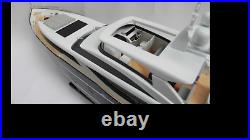 Model boat Princess 30M Blue Model Yacht 3' quality hand made