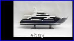 Model boat Princess 30M Blue Model Yacht 3' quality hand made