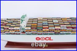 Model ship container ship OOCL Germany