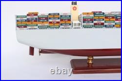Model ship container ship OOCL Germany