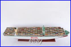 Model ship container ship OOCL Germany