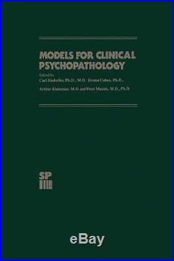 Models for Clinical Psychopathology (English) Paperback Book Free Shipping