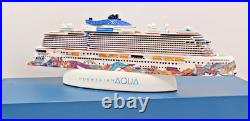 NCL NORWEGIAN AQUA Inaugural Cruise Ship Model