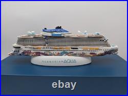 NCL NORWEGIAN AQUA Inaugural Cruise Ship Model