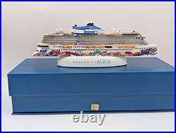 NCL NORWEGIAN AQUA Inaugural Cruise Ship Model