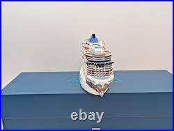 NCL NORWEGIAN AQUA Inaugural Cruise Ship Model