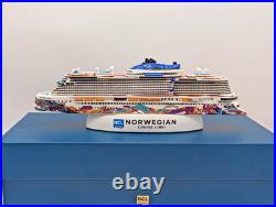 NCL NORWEGIAN AQUA Inaugural Cruise Ship Model
