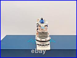 NCL NORWEGIAN AQUA Inaugural Cruise Ship Model
