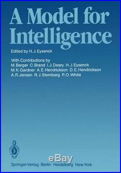 NEW A Model for Intelligence by Paperback Book (English) Free Shipping