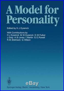 NEW A Model for Personality by Paperback Book (English) Free Shipping