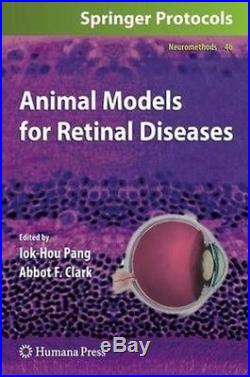 NEW Animal Models for Retinal Diseases by Hardcover Book (English) Free Shipping