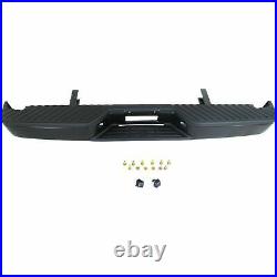 NEW Black Rear Step Bumper Assembly For 2004-2015 Nissan Titan SHIPS TODAY