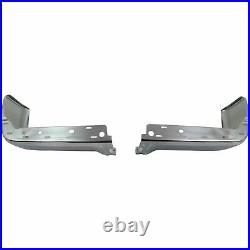 NEW Chrome 2-Piece Rear Bumper Ends For 2009-2014 Ford F-150 SHIPS TODAY