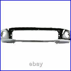 NEW Chrome Front Bumper For 2007-2013 Toyota Tundra SHIPS TODAY