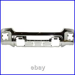 NEW Chrome Front Bumper For 2015-2019 GMC Sierra 2500 HD 3500 HD SHIPS TODAY