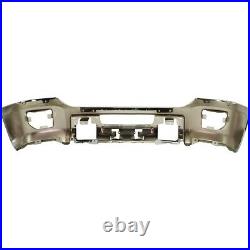 NEW Chrome Front Bumper For 2015-2019 GMC Sierra 2500 HD 3500 HD SHIPS TODAY