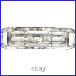 NEW Chrome Front Grille For 1999-2004 Ford F-250 F-350 Super Duty SHIPS TODAY