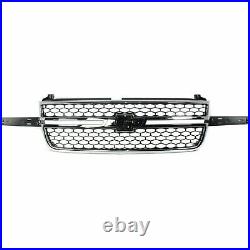 NEW Chrome Grille For 2003-2006 Chevrolet Silverado GM1200589 SHIPS TODAY