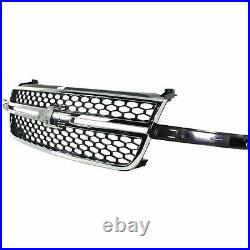 NEW Chrome Grille For 2003-2006 Chevrolet Silverado GM1200589 SHIPS TODAY