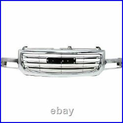 NEW Chrome Grille For 2003-2006 GMC Sierra 1500 SHIPS TODAY