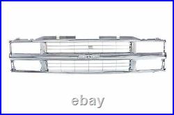 NEW Chrome Grille For Blazer C1500 K1500 Suburban Tahoe GM1200463 SHIPS TODAY