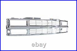 NEW Chrome Grille For Blazer C1500 K1500 Suburban Tahoe GM1200463 SHIPS TODAY