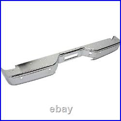 NEW Chrome Rear Bumper For 2004-2015 Nissan Titan With Sensors SHIPS TODAY