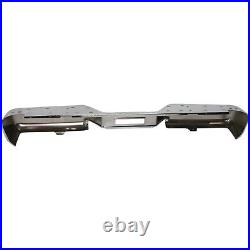 NEW Chrome Rear Bumper For 2004-2015 Nissan Titan With Sensors SHIPS TODAY