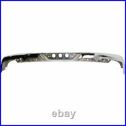 NEW Chrome Rear Bumper For 2007-2013 Toyota Tundra With Sensor Holes SHIPS TODAY
