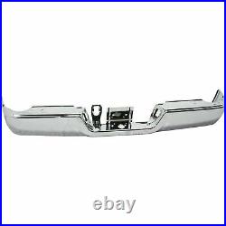 NEW Chrome Rear Bumper For 2009-2018 RAM 1500 Without Dual Exhaust SHIPS TODAY