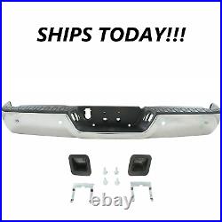 NEW Complete Chrome Rear Step Bumper Assembly For 2009-2018 Ram 1500 SHIPS TODAY